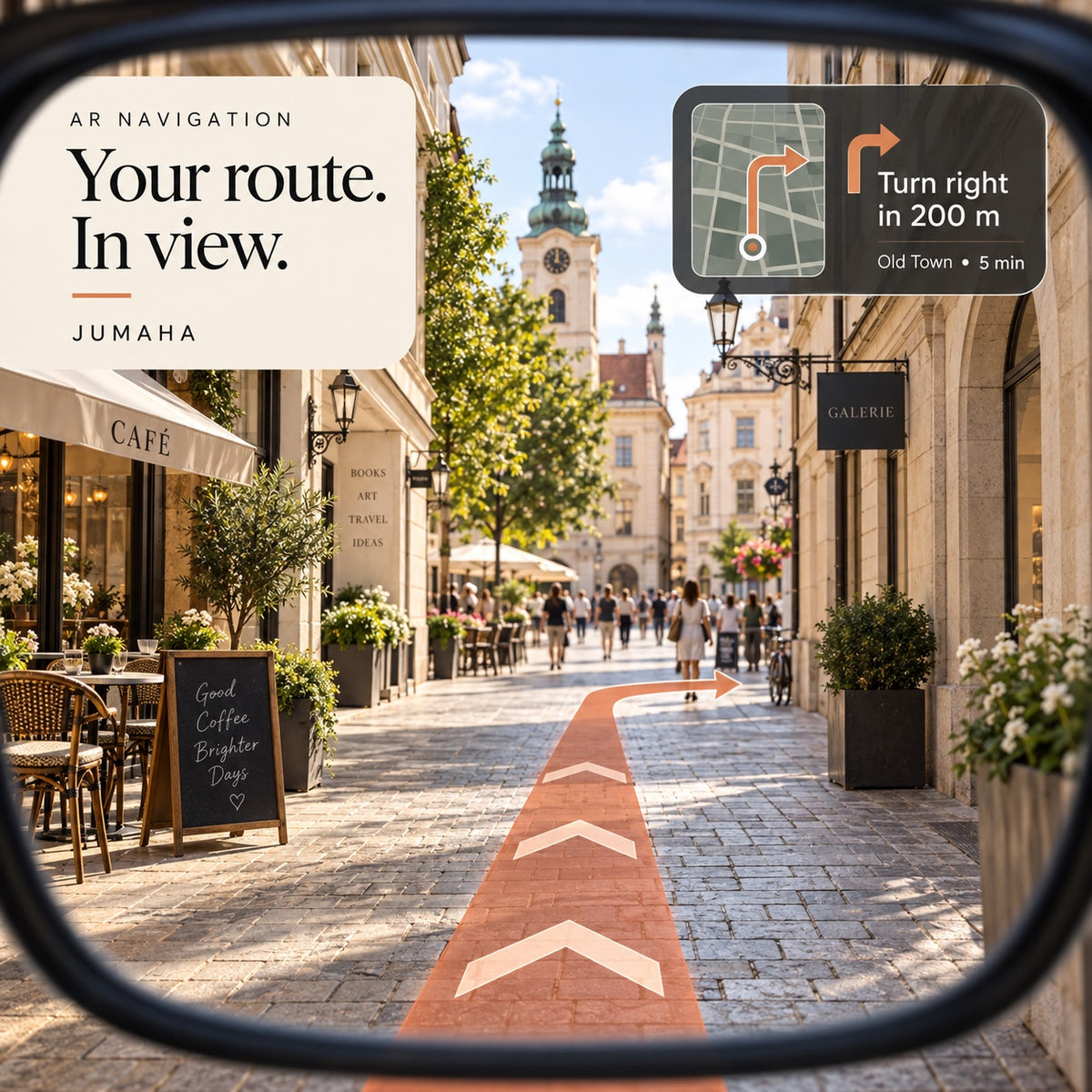 AI Smart Glasses — 4K Recording, Live Translation & AR Navigation