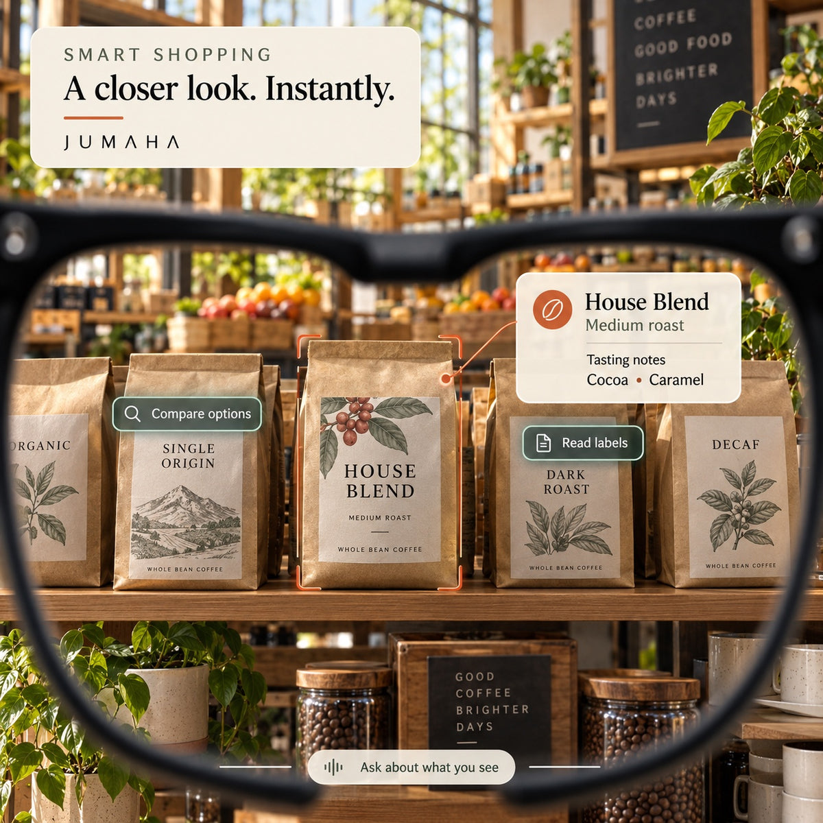 AI Smart Glasses — 4K Recording, Live Translation & AR Navigation