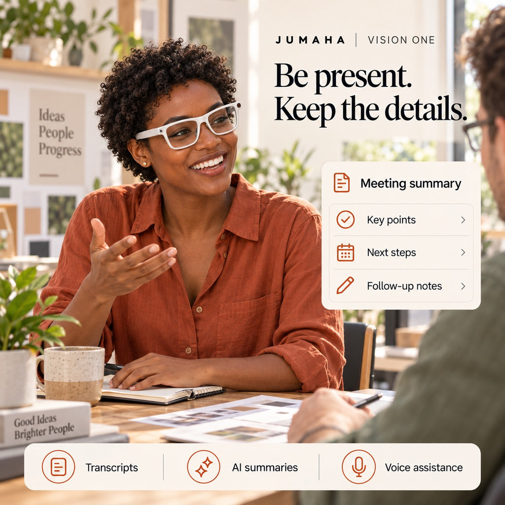 AI Smart Glasses — 4K Recording, Live Translation & AR Navigation