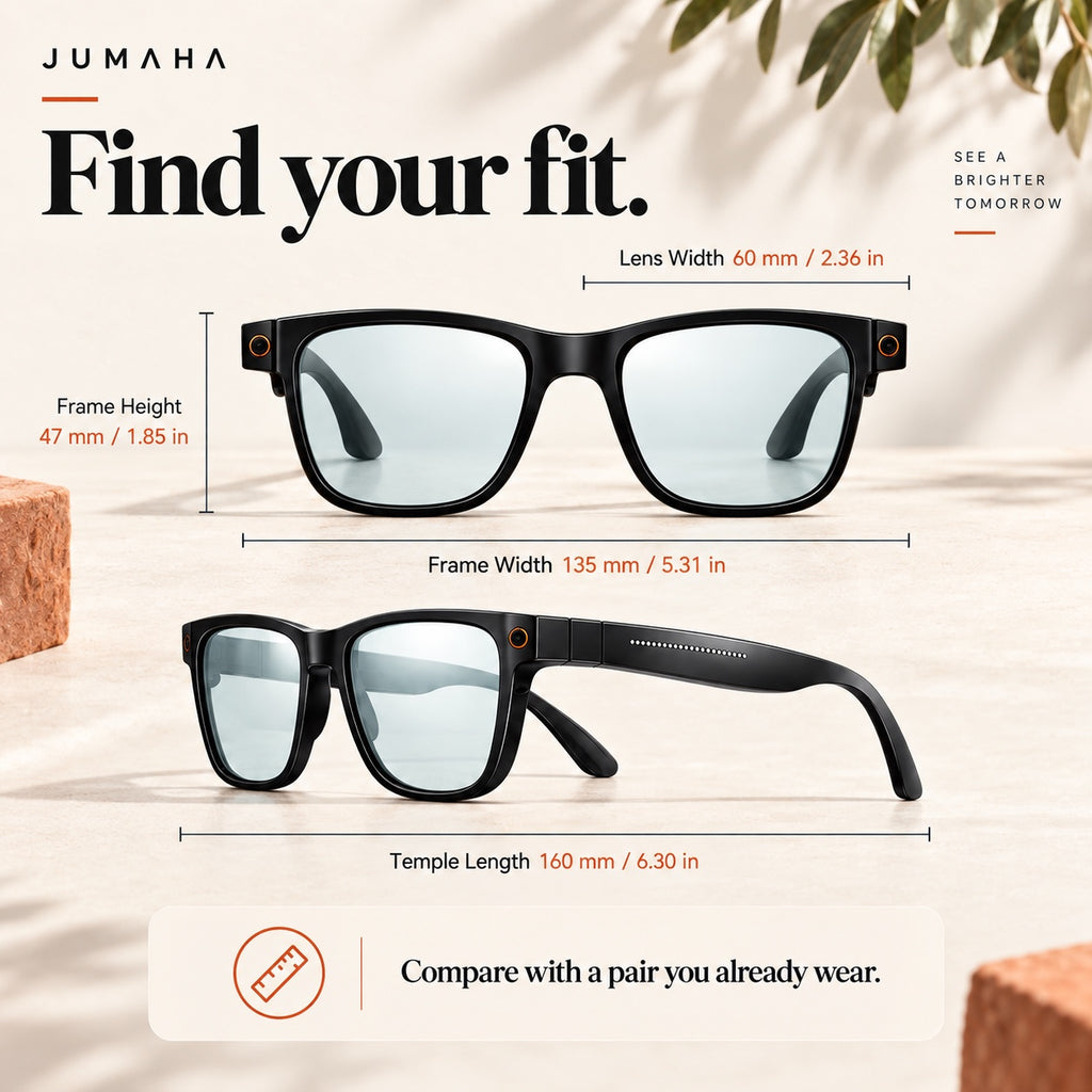 AI Smart Glasses — 4K Recording, Live Translation & AR Navigation